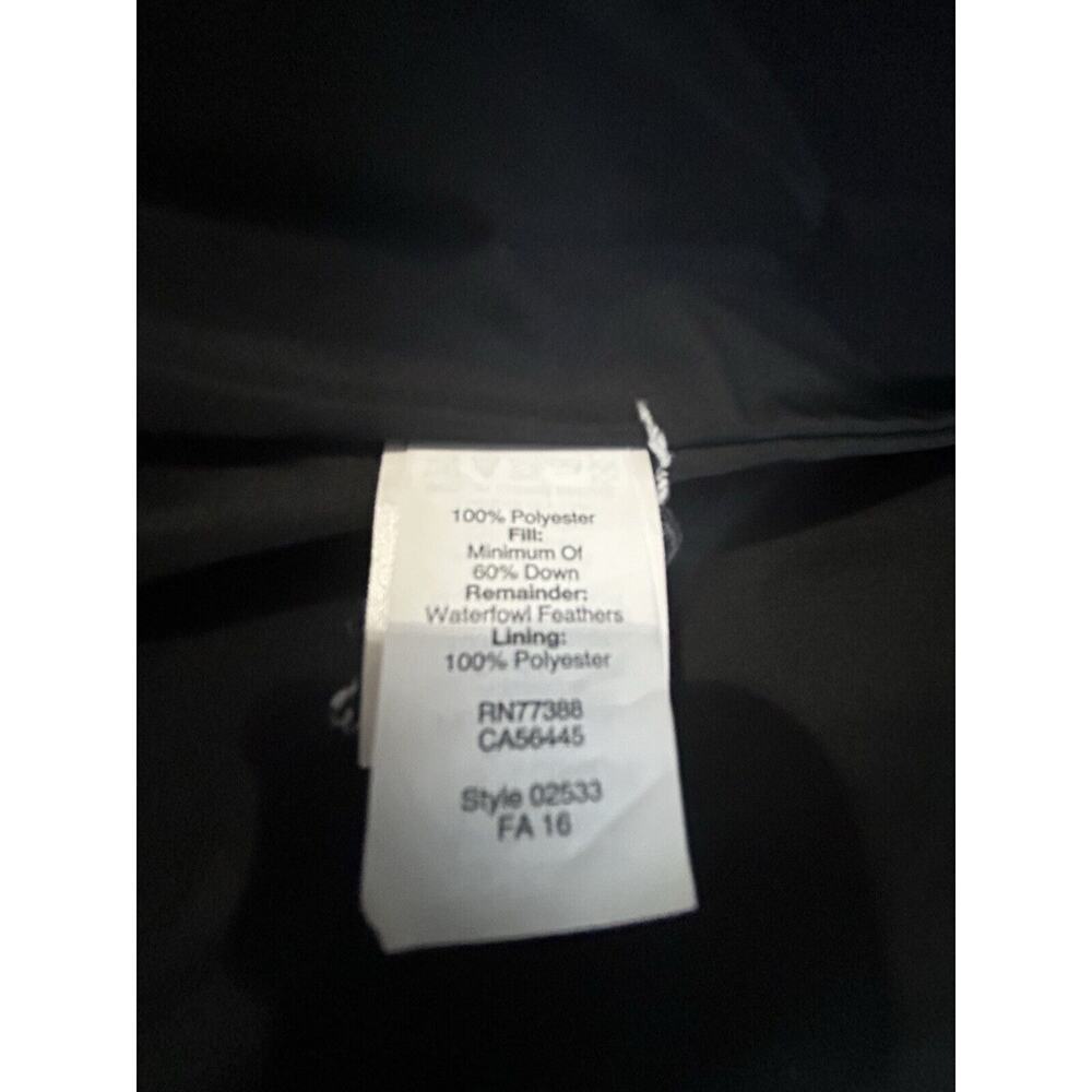 J Crew (S) Down Filled Vest Black Tan Puffer Double Zipper Women’s Size Small - Picture 8 of 15